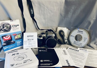美品　完動品　PENTAX X-5 デジタルカメラ Amazon.com : Pentax X-5 silver 16 Digital Camera with 26x Optical