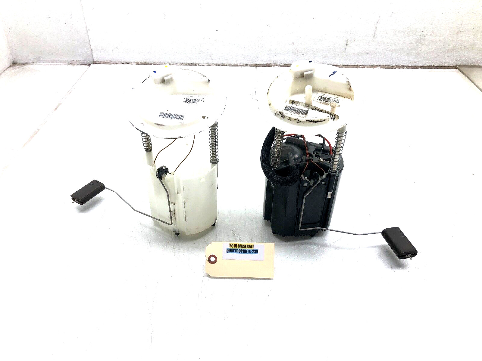 2014-2020 MASERATI QUATTROPORTE FUEL PUMP SENDING UNIT SET X2 OEM.