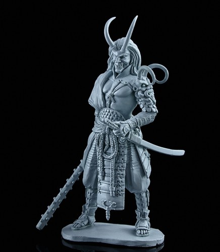 ⭐️Pin Up Series Demon Oni Hand Miniature Resin figure 80 mm 1/24⭐️ - Picture 6 of 10