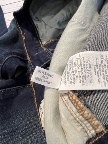 Madewell Womens 9" Mid Rise Skinny Jeans Dark Wash 5 Pockets Stretch Sz 27 - Picture 10 of 11