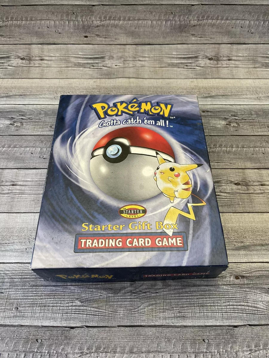 Original 1999 Pokemon Trading Card Game Starter Gift Box & Gameboard Only