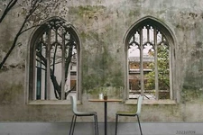 3D Window Architecture Wallpaper Wall Murals Removable Wallpaper