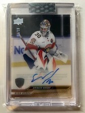 23-24 Clear Cut Hockey High Gloss Auto CC-SK Spencer Knight (03/10)