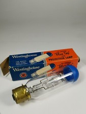 Vintage Westinghouse "Blue Top" Projection Lamp Bulb with Original Box Untested 