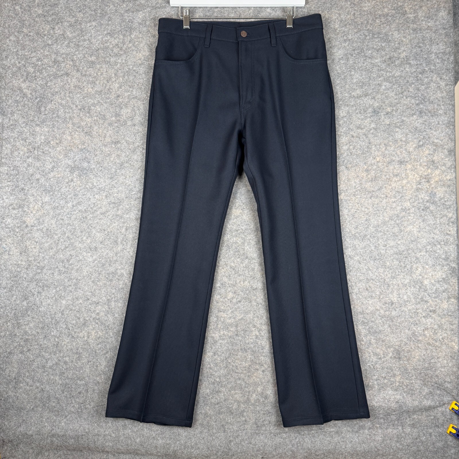 Vintage 517 Boot Cut Pants Slacks Jeans Mens 34x30 (actual 33x30) Dark Wash