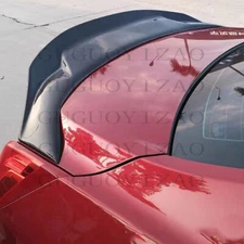 For Cadillac ATS ATS-V 2013-17 Real Carbon Fiber Rear Spoiler Wing Trunk Lip 1p