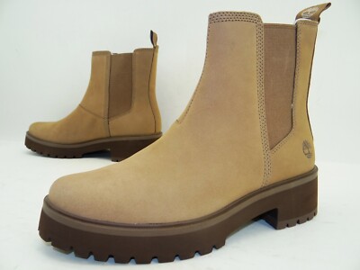 Timberland Carnaby Cool Chelsea Boots Plateau Stiefelette Stiefel Damen Leder 37