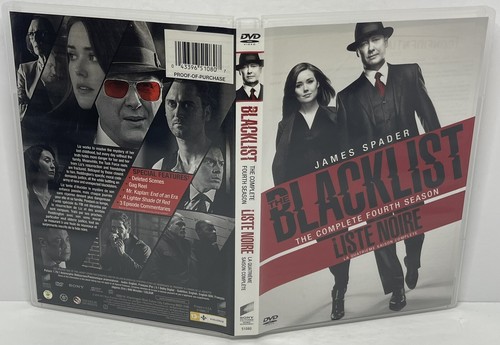 Blacklist The Complete cuarta temporada (DVD, serie de televisión 2013, temporada 4) canadiense - Imagen 5 de 9