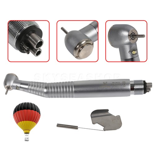 Dental Turbina KaV modelo Luz LED Triple 3 spray Fiber Optic Handpiece 4Hole M4 - Imagen 4 de 8