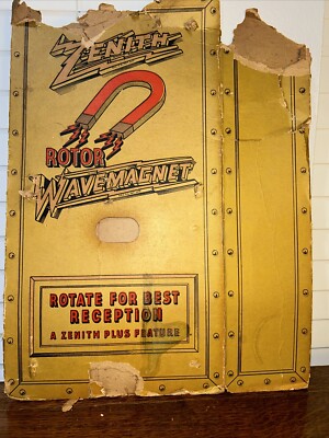 Zenith Rotor Wave Magnet Wavemagnet Antenna For Console Radio 1942