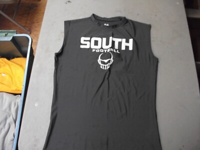 NEW Mens 3XL Football Combine SOUTH FOOTBALL Compression Shirt GRAY  PICK NUMBER