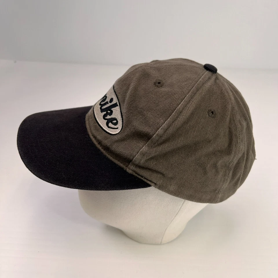 De colección Nike Sombrero Hombres Snap Back Deletrear Swoosh Distress Retro Correr Hype Core Cap Foto 4 de 4