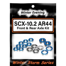 Axial SCX10.2 SCX10 II Ar44 Axle Front & Rear Bearing Kit (16 pcs)
