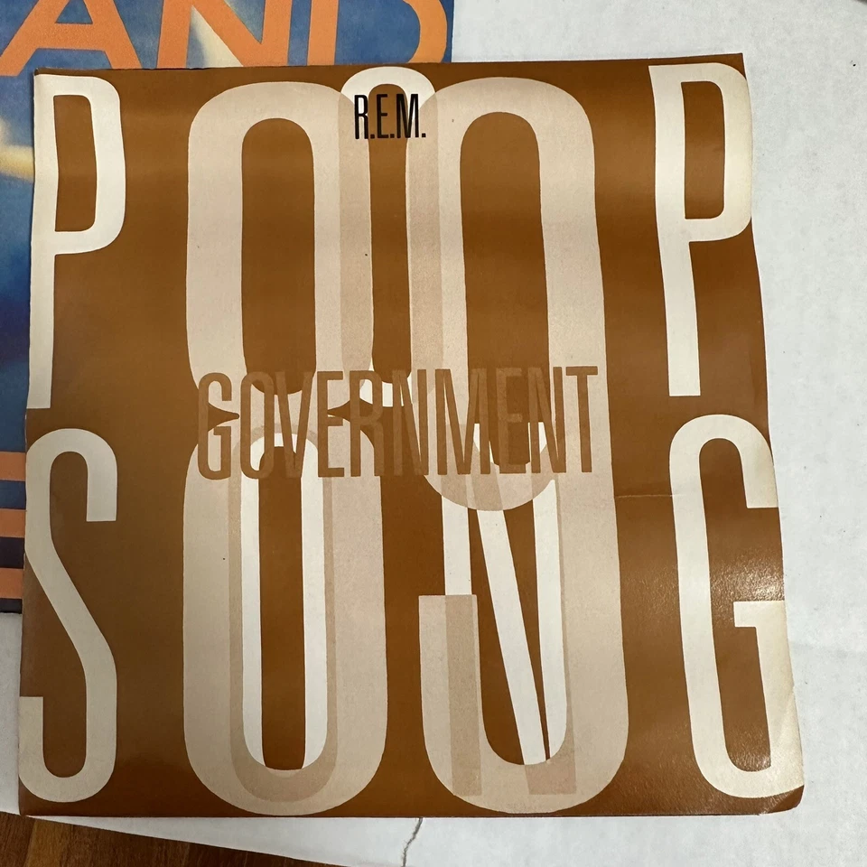 R.E.M. Box Set Singleactiongreen 7" X 4- 45's No Poster. With 3 Bonus Flexidiscs - Image 4 of 4