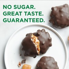 DARK PECAN DELIGHTS SUGAR FREE Chocolate RUSSELL STOVER CANDY BULK VALUE BAG NOW