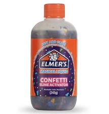 Elmer's Magical Liquid Confetti Slime Activator, Just Add Elmer's Glue, 8.64 Oz.