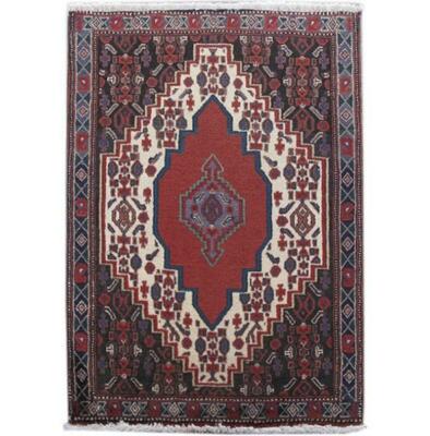 Sasanid Rug 2x3 Authentic Hand-knotted Sanandaj Rug B-81995 | eBay