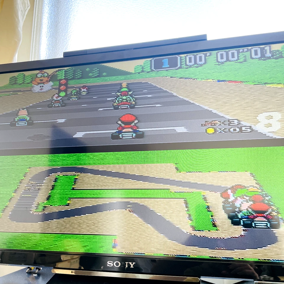 Super Mario Kart Nintendo Super Famicom 1992 Japanese Version SHVC-MK Racing - Image 4 of 4