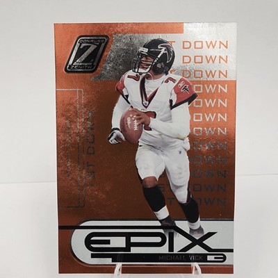 2005 Donruss Zenith Michael Vick Epix Orange /1000 #E-9 Falcons