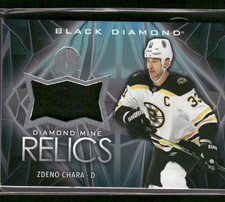 2024-25 Upper Deck Black Diamond Hockey Zdeno Chara Diamond Mine Relic #DMR-ZC