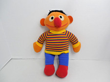Vintage Knickerbocker Sesame Street "Ernie" Plush Doll 14 In