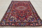 Amazing Hand Knotted Vintage Tribal Hamidoun Wool Area Rug 4.10 x 3.5 Ft — photo 3