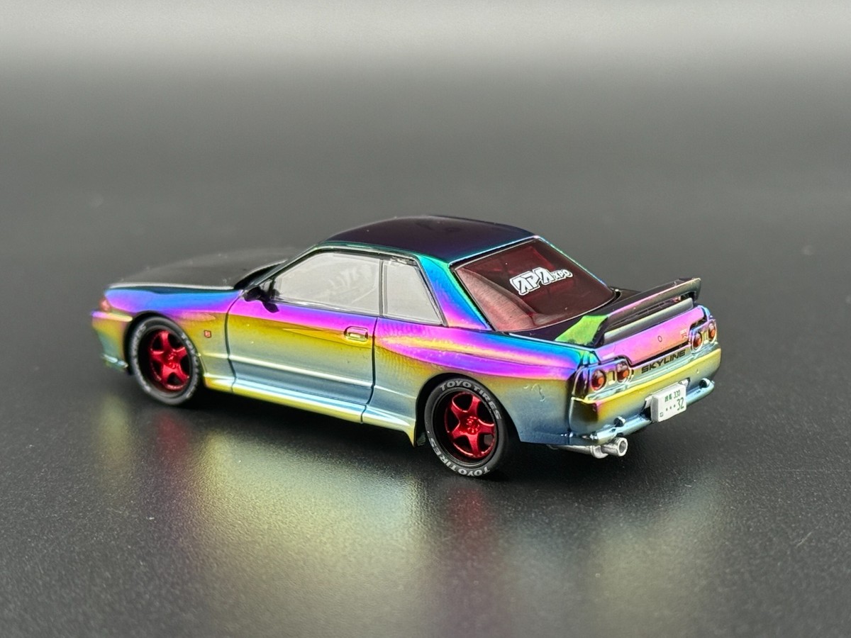 Pop Race xcartoys Nissan GTR BNR32 Magic Color APAxpo 2025