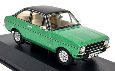 Vanguards 1/43 Ford Escort Mk2 1.3 Ghia Jade Green Diecast Scale  Model Car