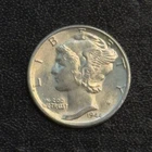 1944-P Mercury Dime 90% Silver Gem BU++