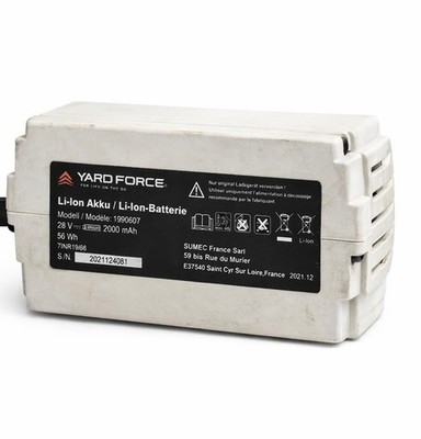 Original YARD FORCE Akku 28V 2.0Ah   Getestet & Funktionsfähig