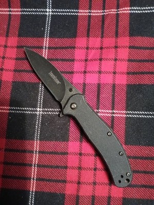 Kershaw 1730BWH3 Zing Pocket Knife-Plain Edge