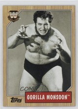 2007 Topps Heritage III WWE Gorilla Monsoon #81 2k3
