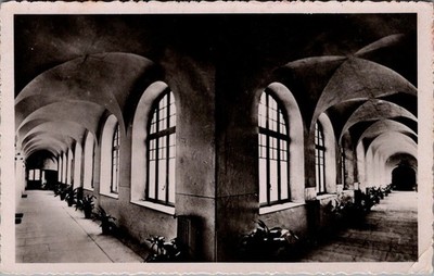 1955, Jules Cesar Hotel, ARLES, France Real Photo Postcard