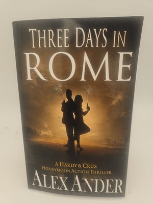 Three Days In Rome Trade Paperback Alex Ander Book 12 Like New Condition P4