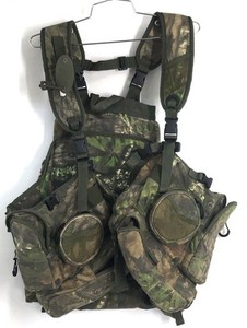 Mossy Oak Obsession Turkey Hunting Vest Camo Multiple Pockets Padded Seat