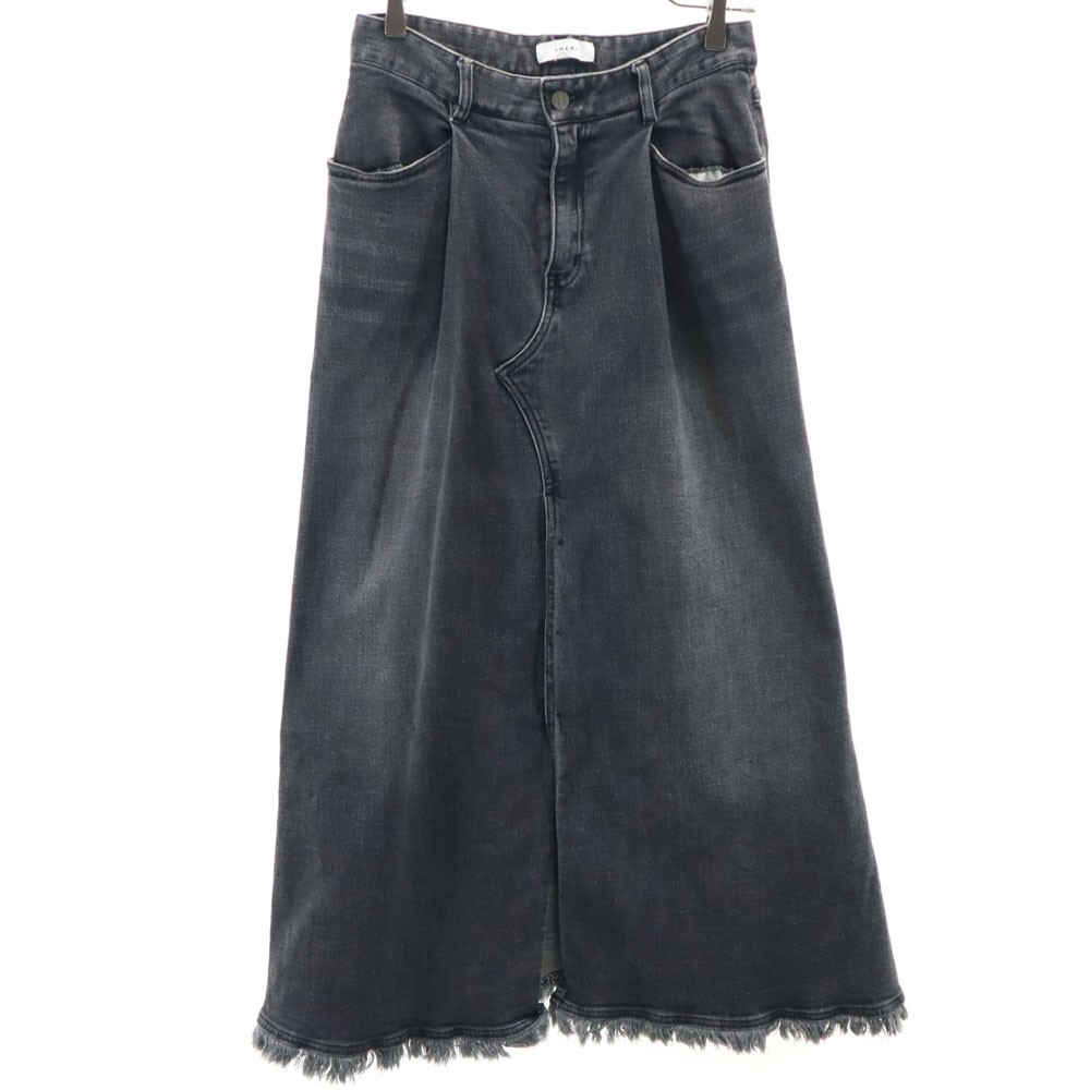 AMERI UNDRESSED Long length stretch Denim skirt M… - image 1