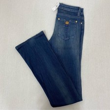NWT Roberto Cavalli Vintage Women's Blue Jeans Size 38
