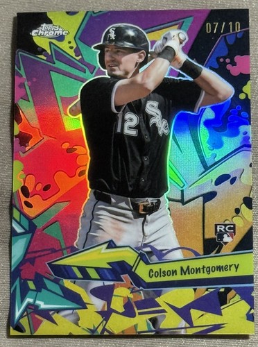 Colson Montgomery [Black] #WST-24 2026 Topps Chrome Wild Style card