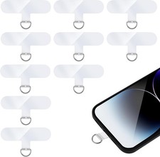 Phone Tether Tab, 10 Pcs Universal Lanyard Patch Pad Without Clear