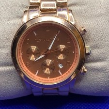 Michael Kors Layton Chronograph Women's Watch in rose gold