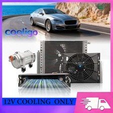 New 12v Car Air Conditioner Universal Underdash Ac Unit Complete System