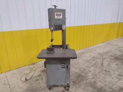 9'' DAKE PARMA WORK-A-MATIC MODEL SXC VERTICAL ROLL IN BANDSAW 110 VOLTS: STOCK #