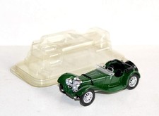 SOLIDO 1/43 N°4002 JAGUAR SS 100 1938 GREEN, CONVERTIBLE CAR, MINIATURE CAR