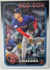 2024 Topps Update #US268 Naoyuki Uwasawa RC Boston Red Sox