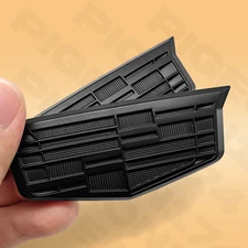 Fender Badge Door Emblem For ATS XLR SLS CT6 CTS SRX STS Accessories 3D Decals