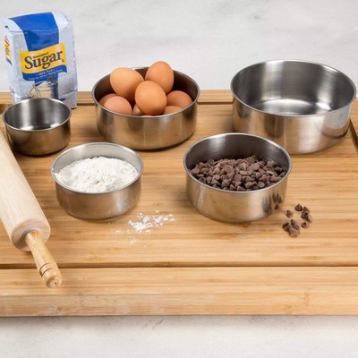 Chef Buddy 5-pc. Stainless Steel Nesting Mixing Bowl Set