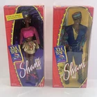 Lot Of 2BARBIE'S FRIENDS SHANI  & Jamal WORLD OF BEAUTY SOUL TRAIN 1993 VTG READ
