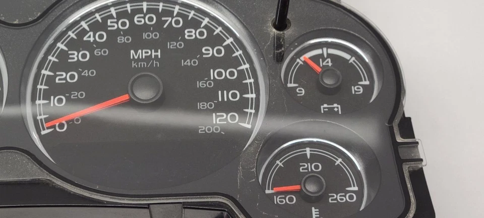 10 11 GMC SIERRA 1500 Velocímetro Cluster MPH Mercado de EE. UU. OEM Foto 4 de 4