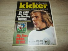 Kicker 24.4.1972 34/72 Günter Netzer Gladbach