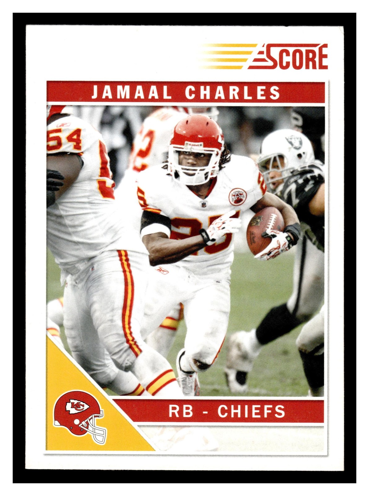 2011 Score Jamaal Charles #145 Kansas City Chiefs